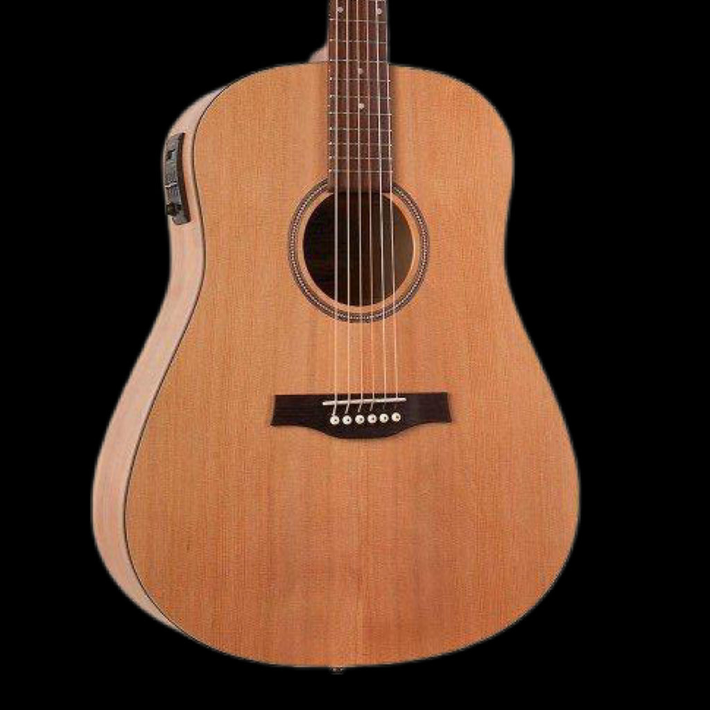 Seagull S6 Classic Acoustic with a B-Band M-450T pickup and preamp