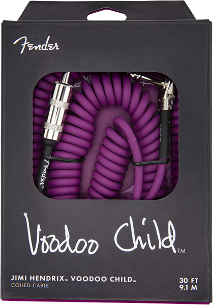 Fender Jimi Hendrix Voodoo Child Cable in Purple