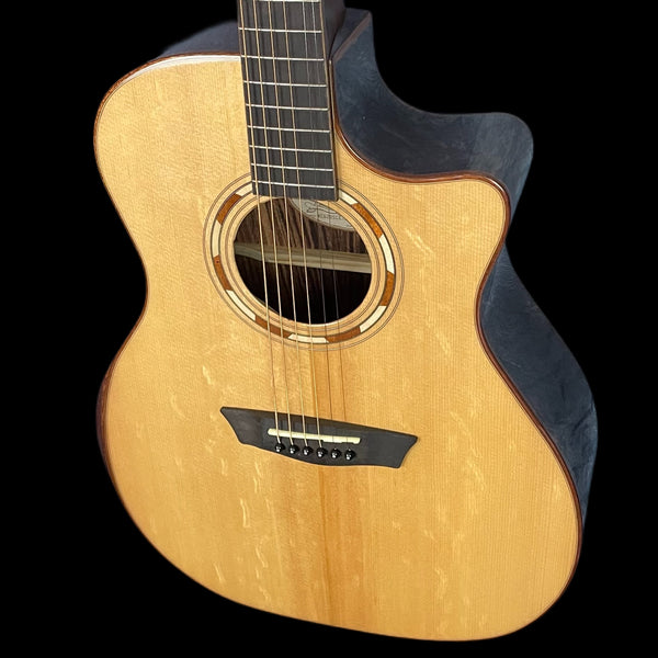 Washburn WCG20SCE Electro Acoustic Guitar in Natural