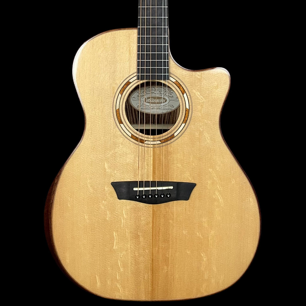 Washburn WCG20SCE Electro Acoustic Guitar in Natural