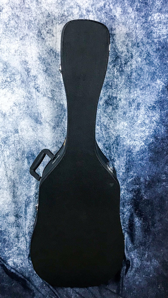 Fender Black Parlour Acoustic HardCase